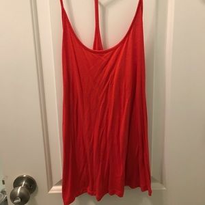 Coral/pink  Razorback Tank